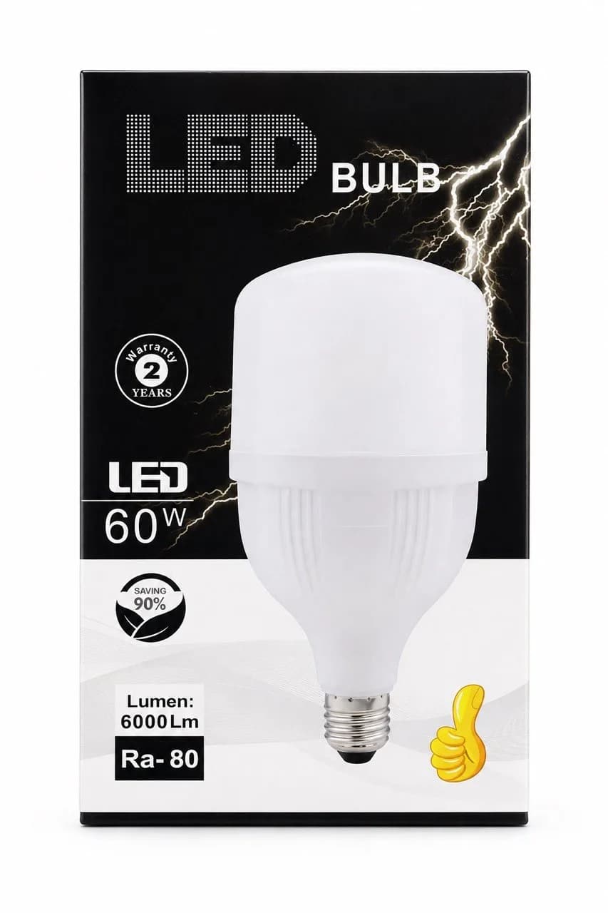 مصباح LED 60 واط