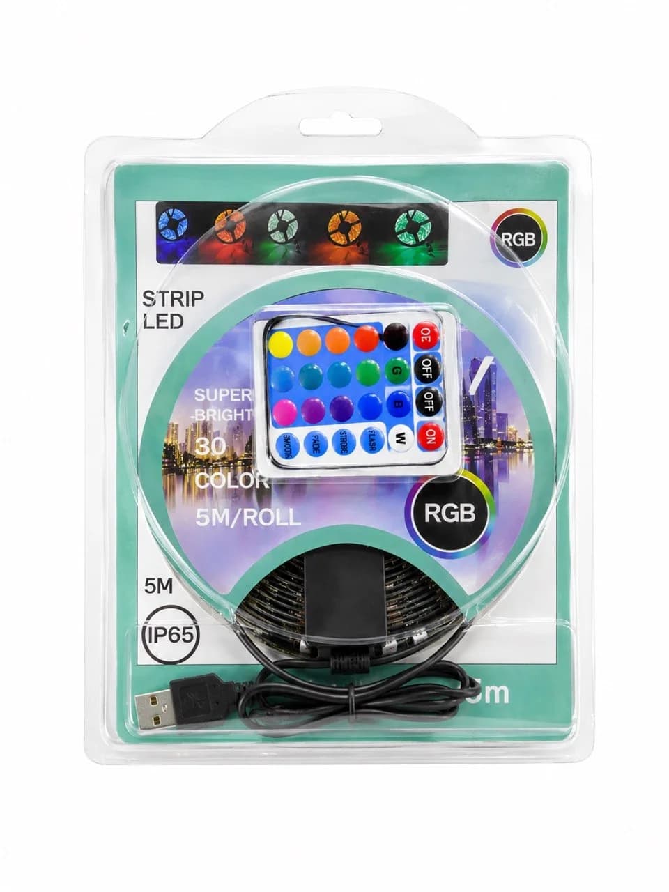 نشرة LED ذكية 5 متر RGB